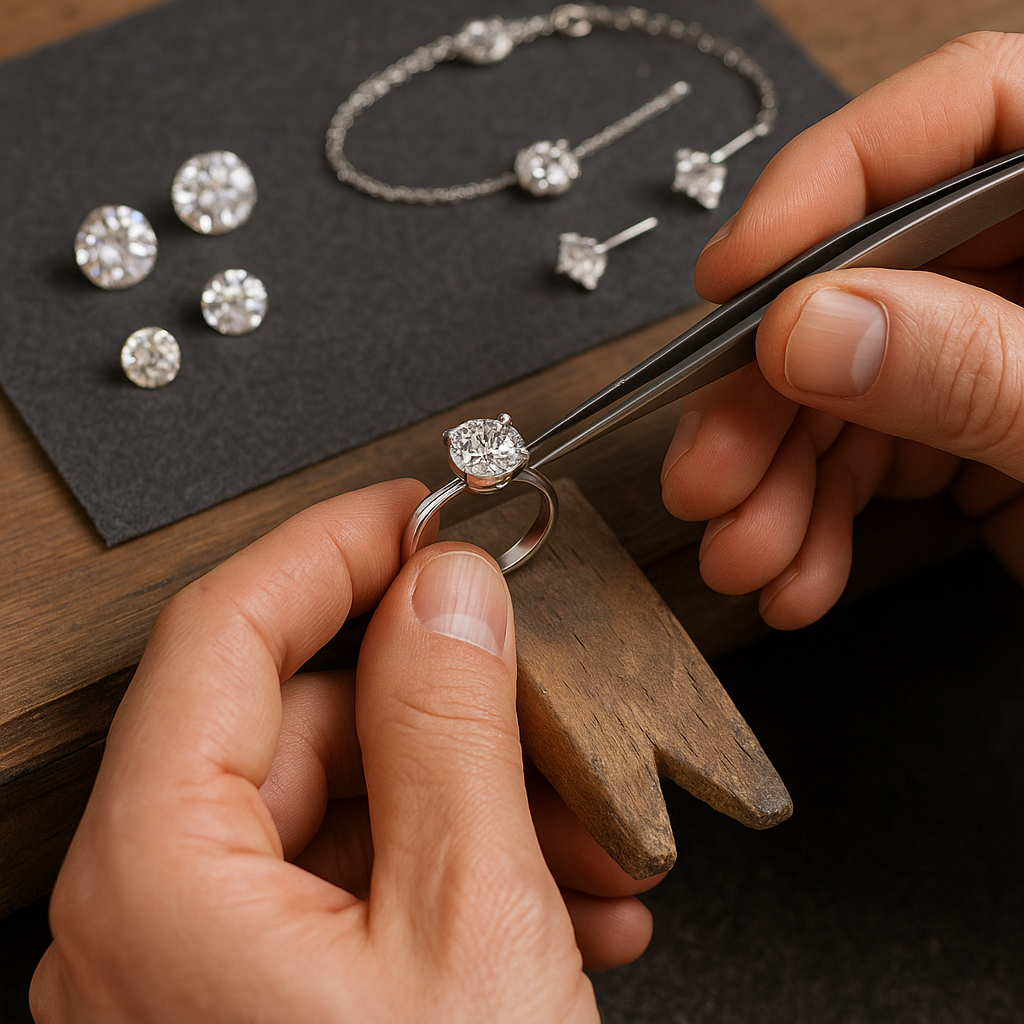 How Olivia Star Moissanite Jewelry is Crafted | Behind the Sparkle
