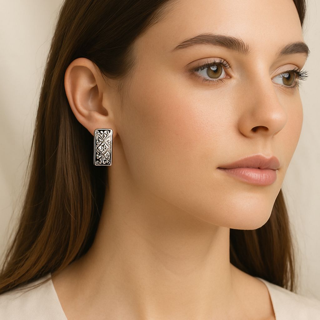 How to Style Enamel Sterling Silver Earrings: A Guide to Timeless Elegance