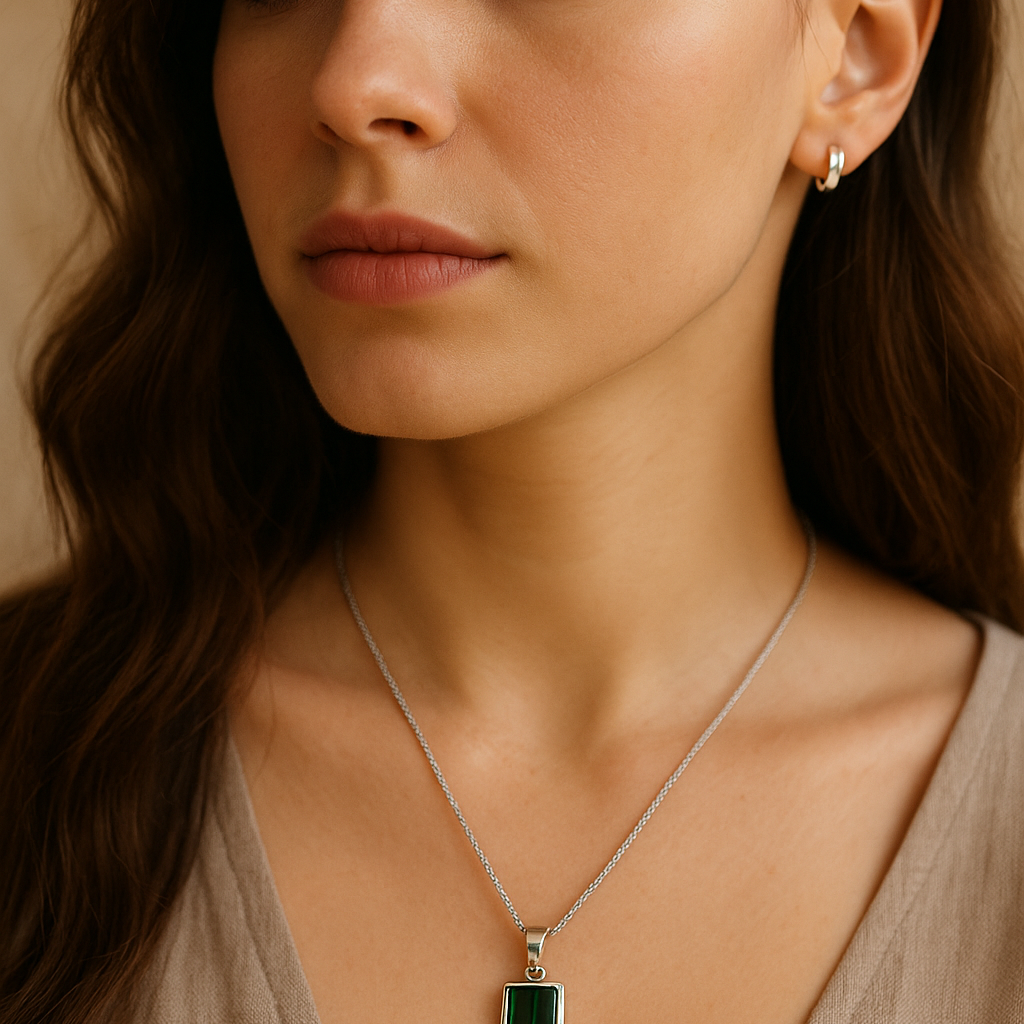 The Cabochon Collection: Smooth Elegance in Every Pendant