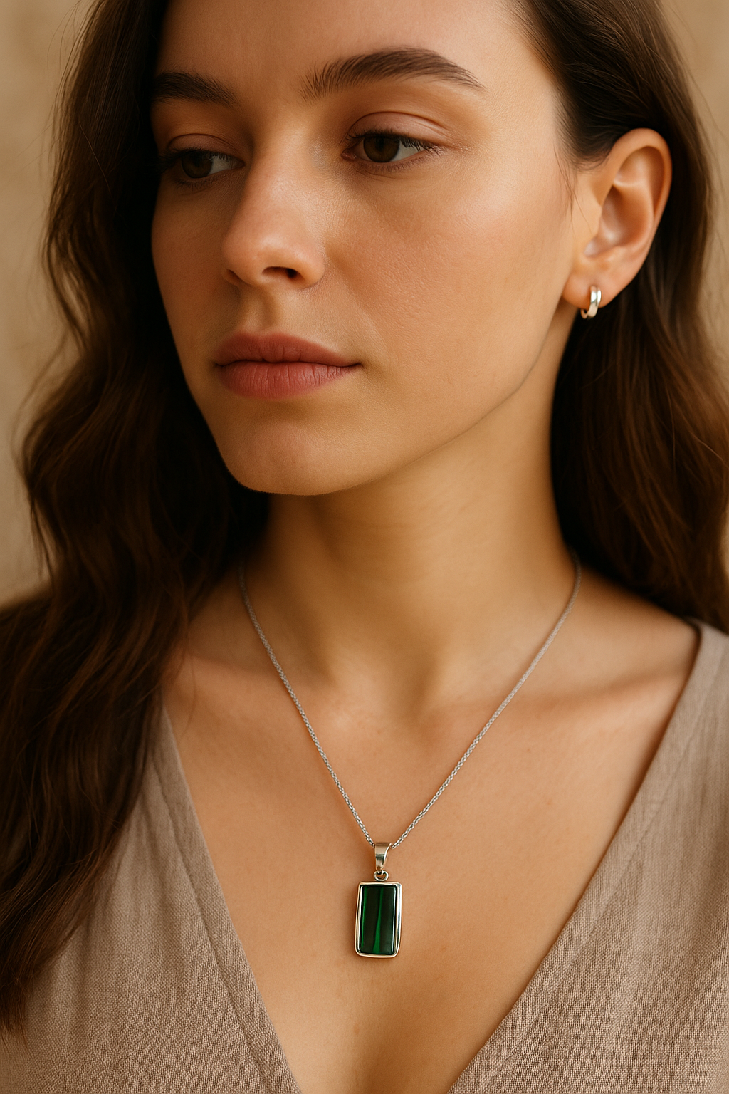 The Cabochon Collection: Smooth Elegance in Every Pendant