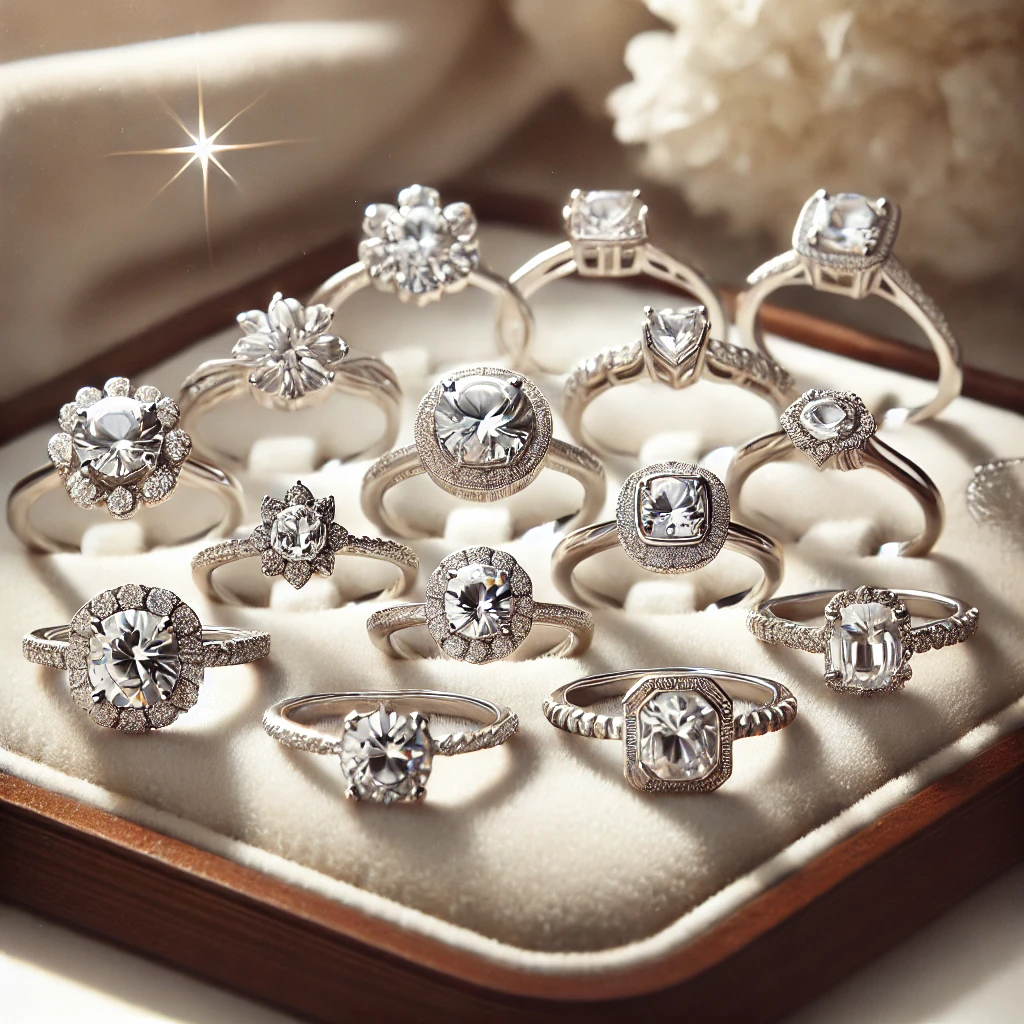 Sterling Silver Moissanite Rings: Stylish Options for Any Occasion