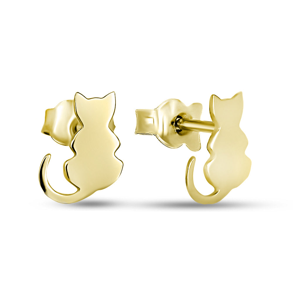 14K Gold Plated Earrings | Elegant | Sterling Silver