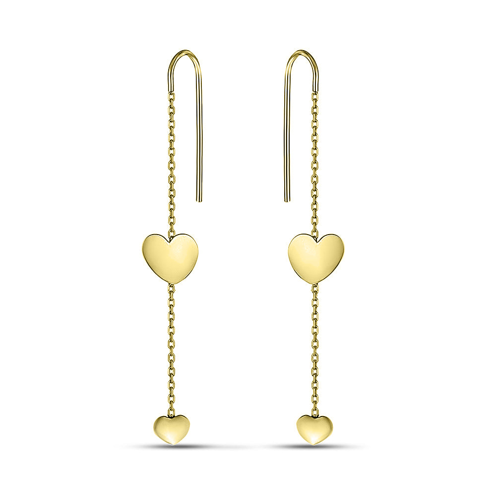 14K Gold Plated Earrings | Minimalist | Sterling Silver