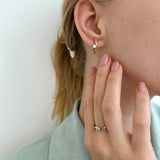 925 Sterling Silver Ring - Elegant Solid Gold over Silver with Cubic Zirconia - Olivia Star Jewelry 1415R