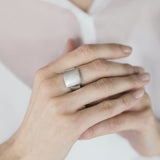 925 Sterling Silver Ring - Minimalist Design - Olivia Star Jewelry 1432R