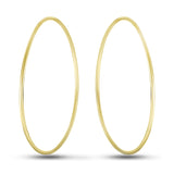 Pendientes de moissanita para mujer | Plata de ley 925 con baño de oro de 18 quilates | Diseño conmovedor