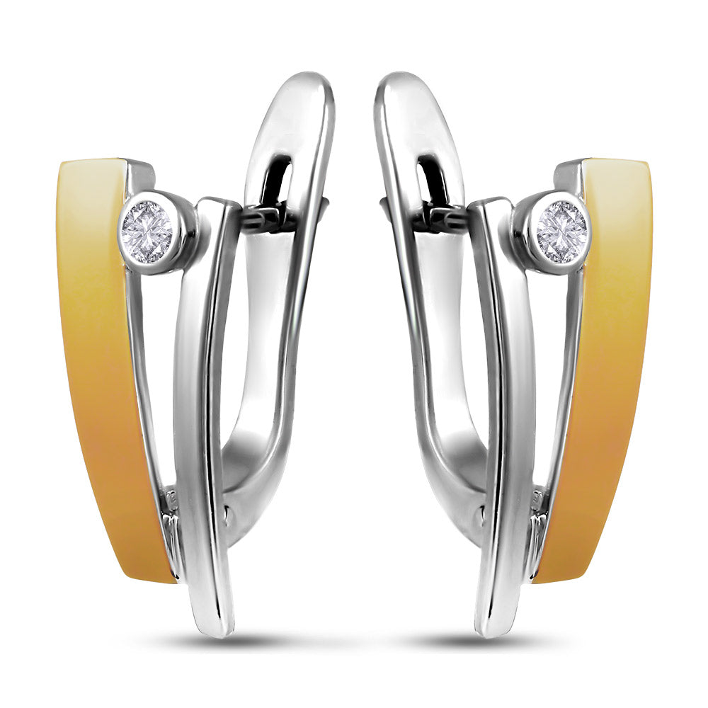 14K Gold Plated Earrings | Elegant | Sterling Silver
