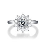 Timeless Moissanite Diamond Ring - Desire Design with a Brilliant Shine