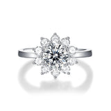 Timeless Moissanite Diamond Ring - Desire Design with a Brilliant Shine
