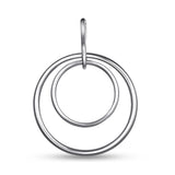 Pendientes de moissanita para mujer | Plata de ley 925 con baño de oro de 18 quilates | Diseño conmovedor