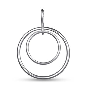 Sterling Silver Pendant Classic Elegant, sterling silver