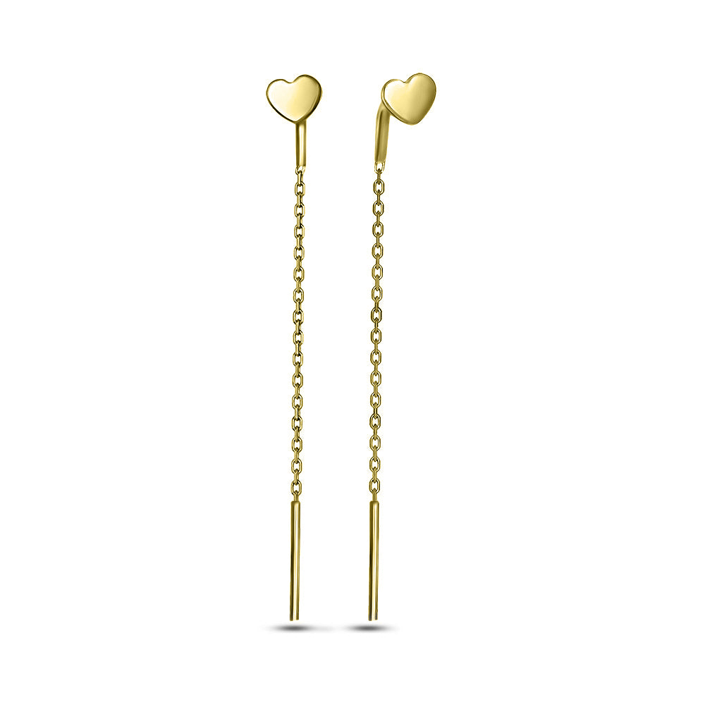 14K Gold Plated Earrings | Elegant | Sterling Silver