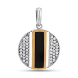 Pendientes de moissanita para mujer | Plata de ley 925 con baño de oro de 18 quilates | Diseño conmovedor