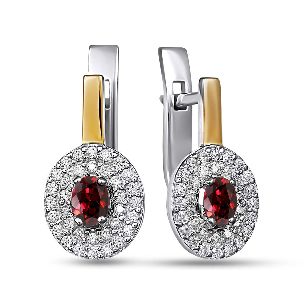 14K Gold Plated Earrings | Sterling Silver