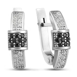 Pendientes de moissanita para mujer | Plata de ley 925 con baño de oro de 18 quilates | Diseño conmovedor