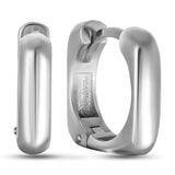 Pendientes de moissanita para mujer | Plata de ley 925 con baño de oro de 18 quilates | Diseño conmovedor