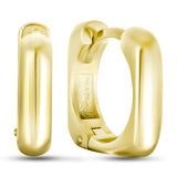 Pendientes de moissanita para mujer | Plata de ley 925 con baño de oro de 18 quilates | Diseño conmovedor