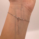 Elegant Moissanite Bracelet - Symphony-Inspired Design with Radiant Stones