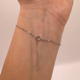 Elegant Moissanite Bracelet - Symphony-Inspired Design with Radiant Stones