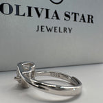 Minimalist Moissanite Engagement Ring - Love-Inspired Style with a Radiant Touch