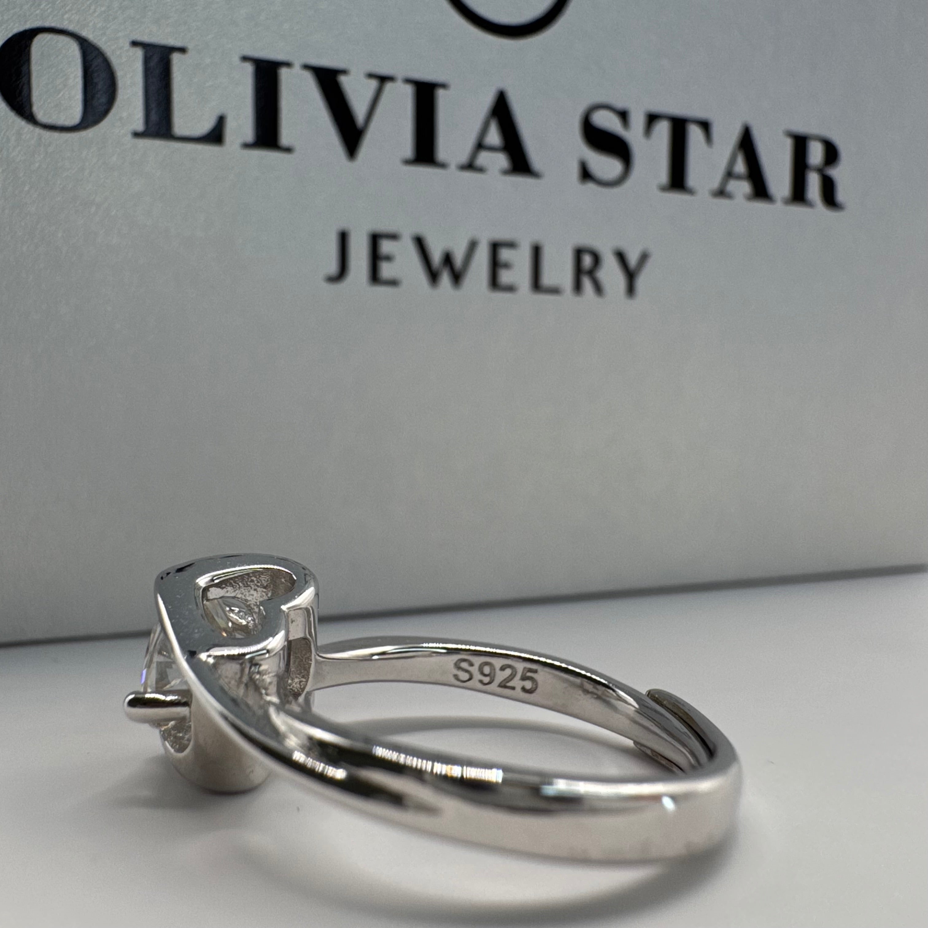 Minimalist Moissanite Engagement Ring - Love-Inspired Style with a Radiant Touch