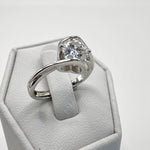 Modern Moissanite Ring - Love Essence with a Timeless and Elegant Appeal
