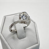 Modern Moissanite Ring - Love Essence with a Timeless and Elegant Appeal