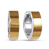 Pendientes de moissanita para mujer | Plata de ley 925 con baño de oro de 18 quilates | Diseño conmovedor