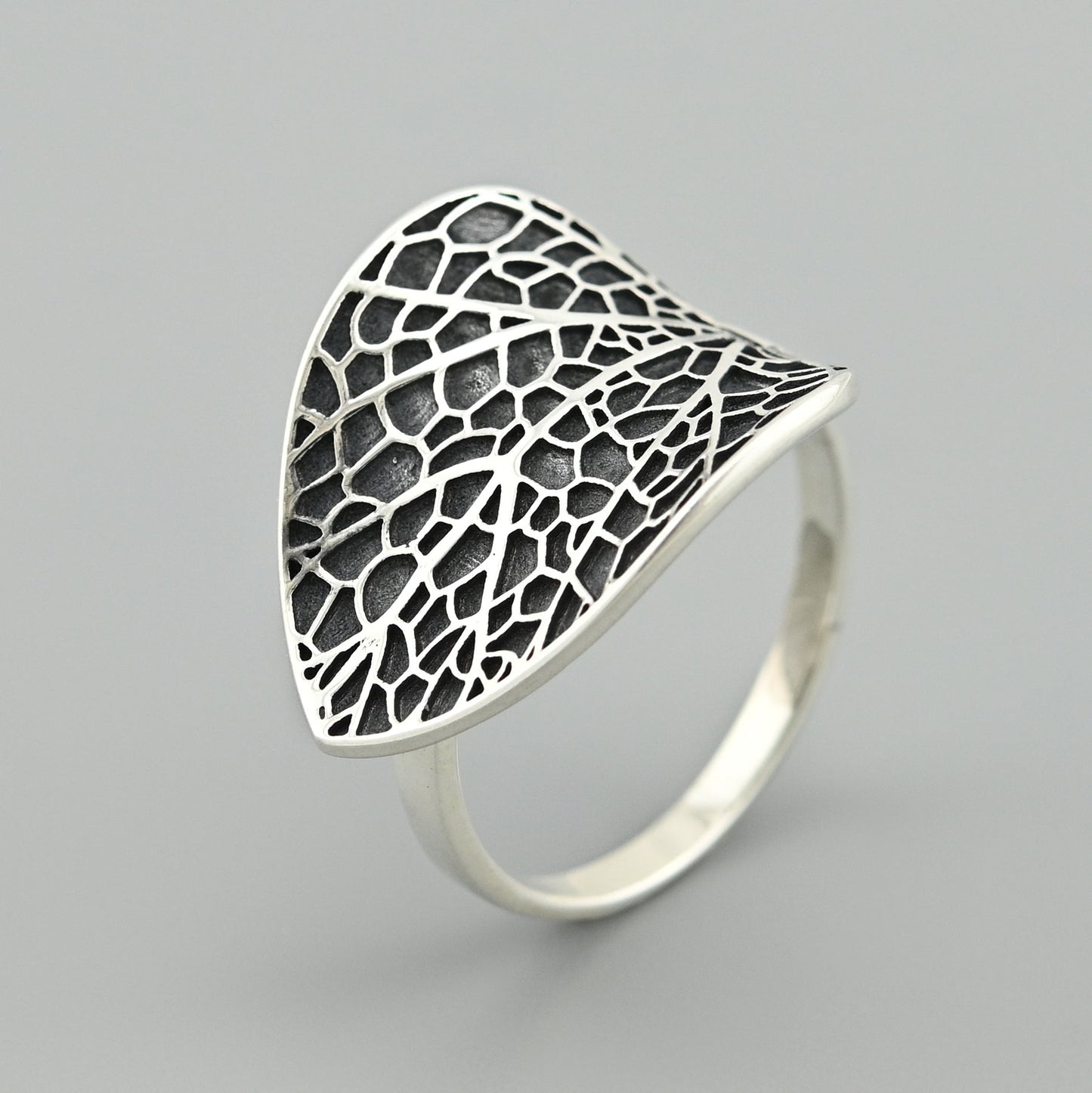 Enamel Ring | Sleek | Sterling Silver