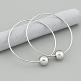 Pendientes de moissanita para mujer | Plata de ley 925 con baño de oro de 18 quilates | Diseño conmovedor