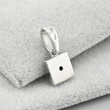 Pendientes de moissanita para mujer | Plata de ley 925 con baño de oro de 18 quilates | Diseño conmovedor