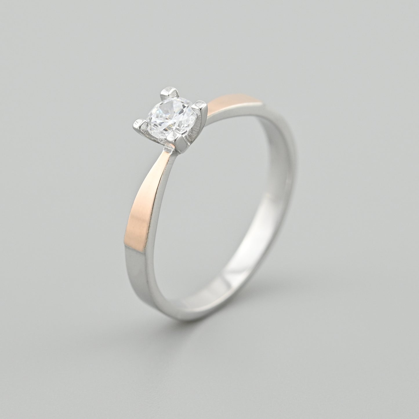 14K Gold Bonded Ring | Sterling Silver