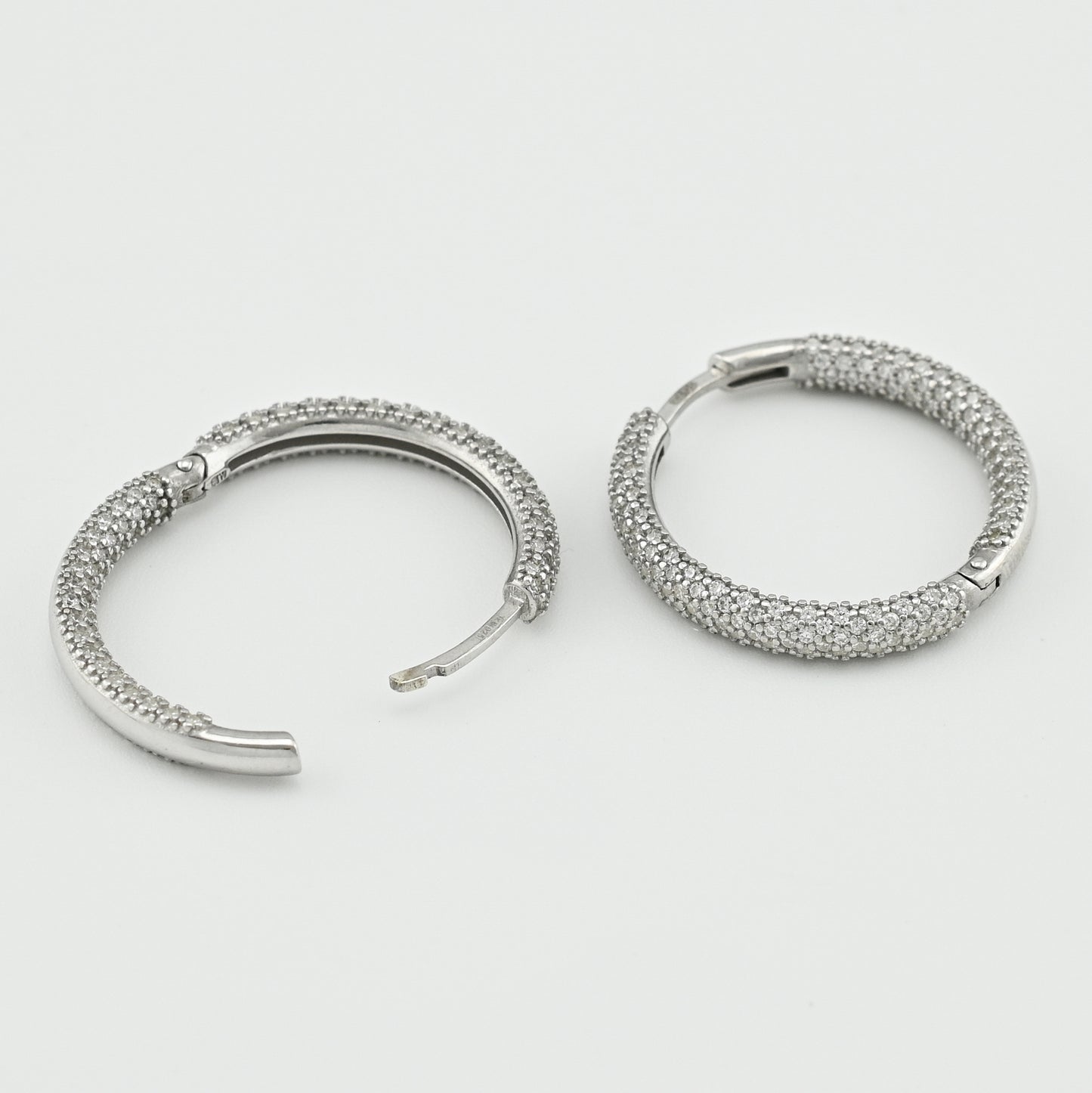 Cubic Zirconia Earrings | Elegant | Sterling Silver