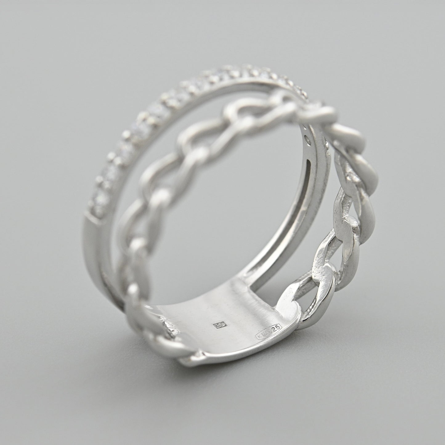 Cubic Zirconia Ring | Classic | Sterling Silver