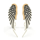 Pendientes de moissanita para mujer | Plata de ley 925 con baño de oro de 18 quilates | Diseño conmovedor