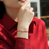 Pulsera de moissanita para mujer | Plata de ley 925 con baño de oro de 18 quilates | Diseño de guarda