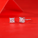 Timeless Moissanite Earrings - Stellar Spark Design with a Modern Touch
