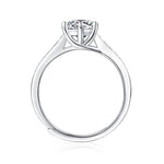 Timeless Moissanite Diamond Ring - Forever Design with a Brilliant Shine