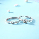 Elegant Moissanite Ring - Olivia Star Lab-Grown Diamond in S925 Silver