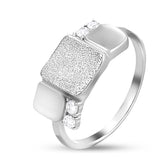 925 Sterling Silver Ring - Elegant Plain Stacking Design - Olivia Star Jewelry 1769R