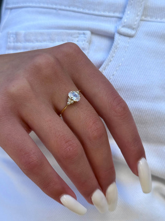 Gold-Plated Sterling Silver Rings – Stylish Glow for Everyday Wear | Olivia Star Jewelry