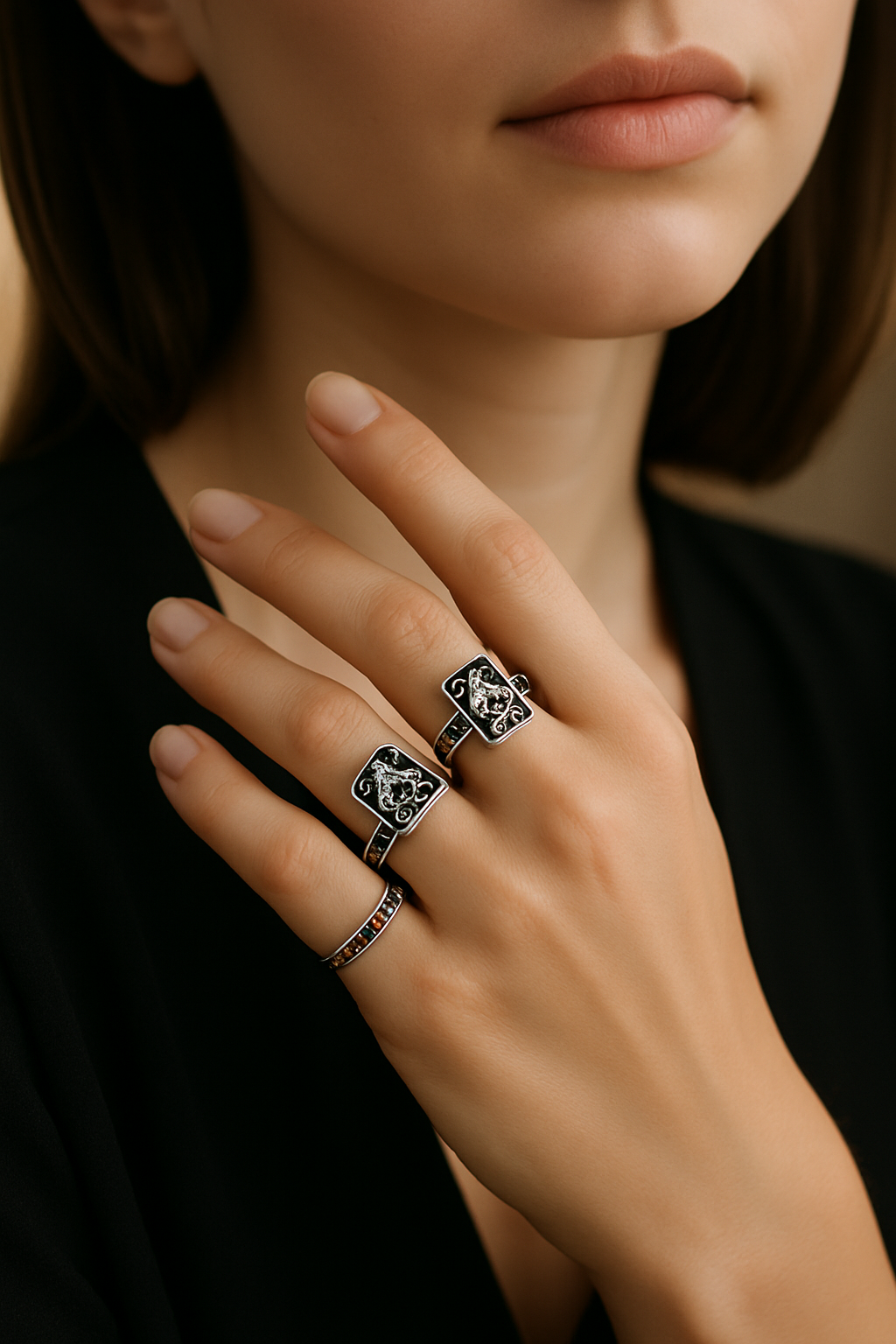 Why Enamel Sterling Silver Rings Are So Special
