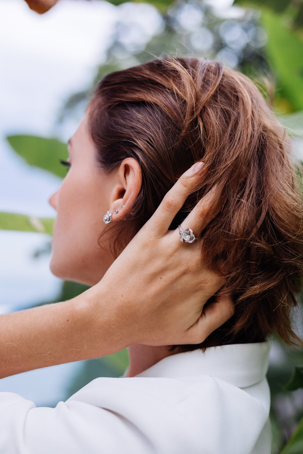 Cool Silver & Moissanite Jewelry for Hot Summer Days | Olivia Star