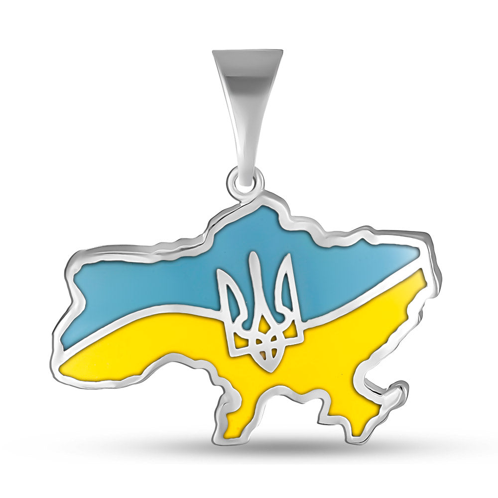 Enamel Sterling Silver Pendants