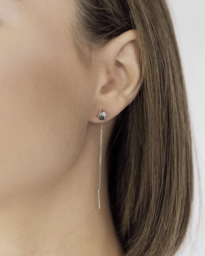 Cubic Zirconia Earrings | Sparkling Classic | Sterling Silver