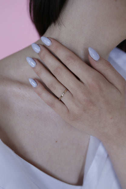 14K Gold Bonded Ring | Sterling Silver
