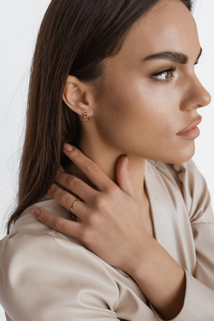 14K Gold Bonded Ring | Sterling Silver