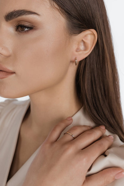 14K Gold Bonded Ring | Sterling Silver