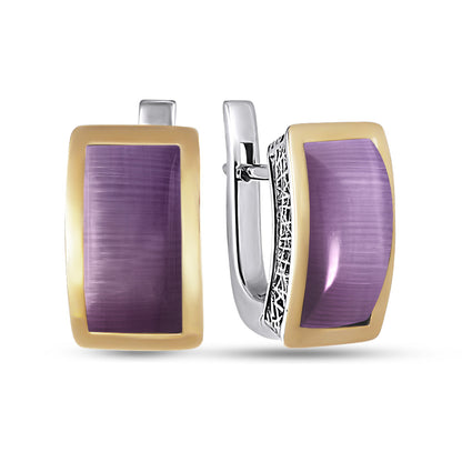 14K Gold Plated Earrings | Sterling Silver