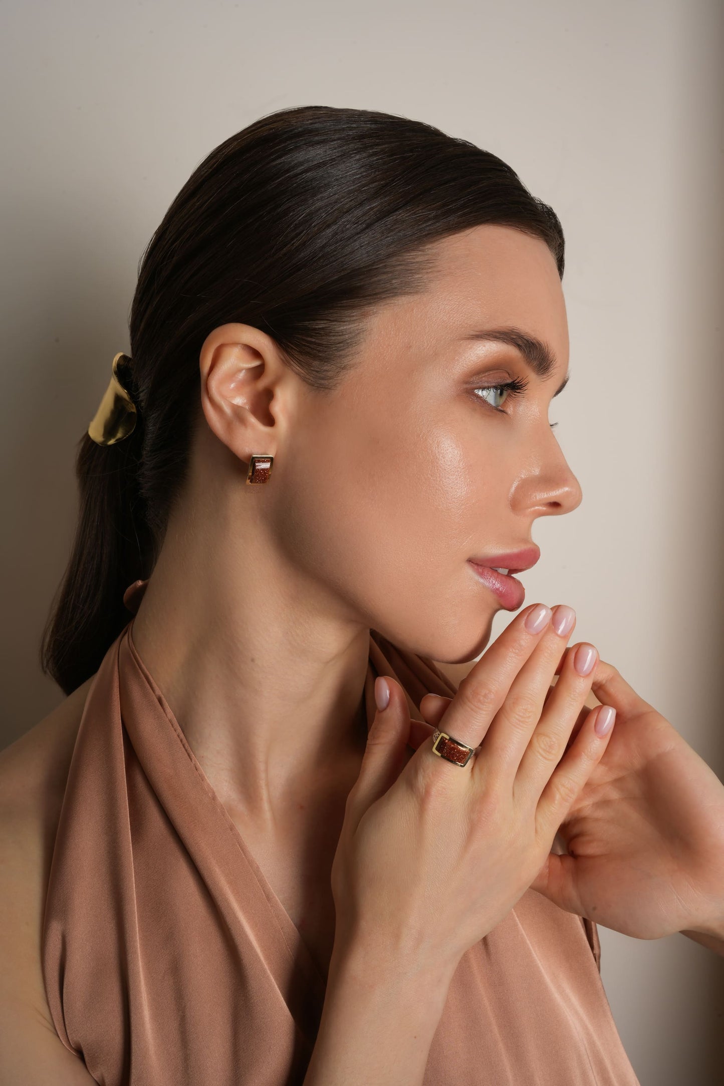 14K Gold Bonded Ring | Sterling Silver